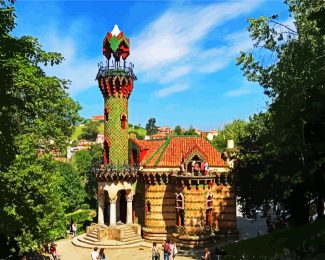 El Capricho de Gaudí diamond painting