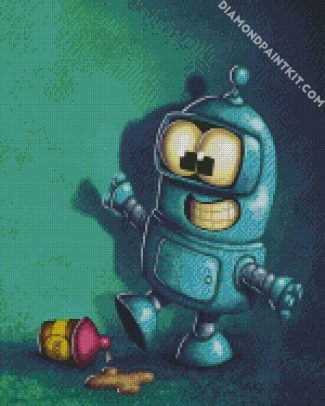 FUTURAMA baby bender robot diamond paintings