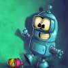 FUTURAMA baby bender robot diamond painting