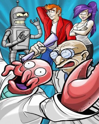 FUTURAMA diamond painting