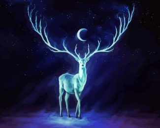 Fantasy Stag diamond painting