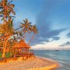 Fiji Island Beach diamond painting