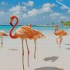 Flamingos diamond paintings