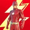 Flash Superhero diamond painting