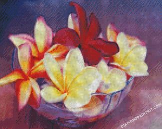 Frangipani Bowl diamond paintings