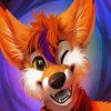 Furry diamond painting