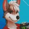 Furry drinking monster drink diamond paintings