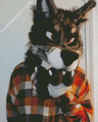 Fursuit diamond paintings