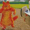 GARFIELD strong cat diamond paintings