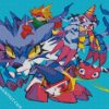 Gabumon digimon diamond paintings