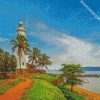 Galle Fort Lighthouse diamond paintings