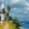 Galle Fort Lighthouse diamond paintings