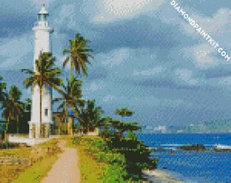 Galle Fort Lighthouse diamond paintings