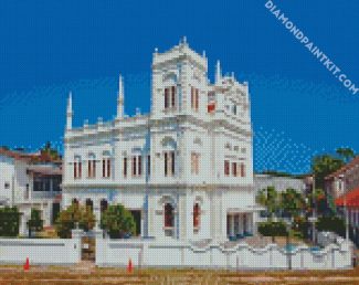 Galle Fort Meeran Jumma Masjid diamond paintings