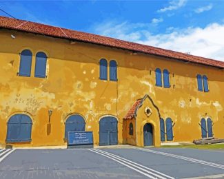 Galle Fort National Maritime Archaeology Museum diamond painting