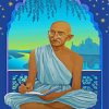 Gandhi diamond painting