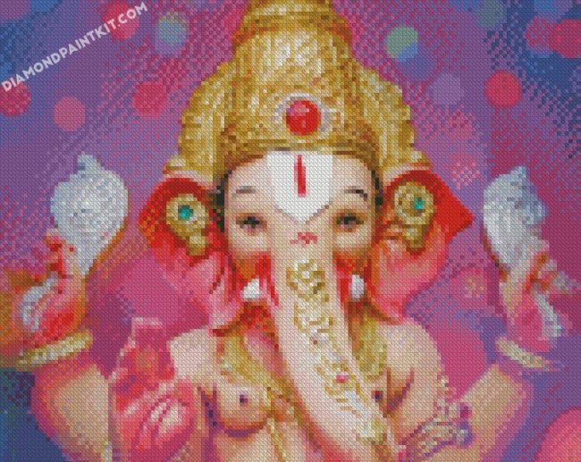 Ganesh Chaturthi Art diamond paintings