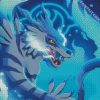 Garurumon diamond paintings