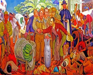 Gloriosa Victoria diego rivera diamond paintings