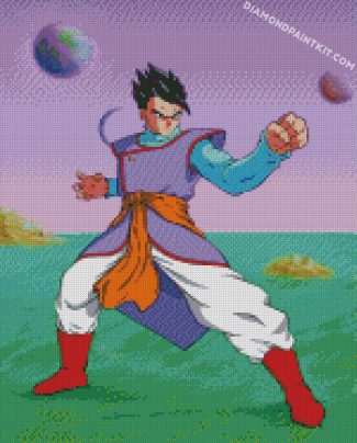 Gohan Dragon Ball Z diamond paintings