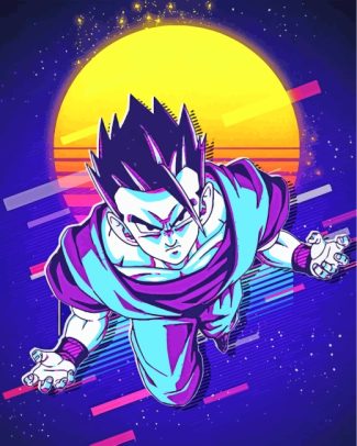 Gohan Illustration diamond painting