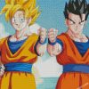 Goku And Gohan diamond paintings