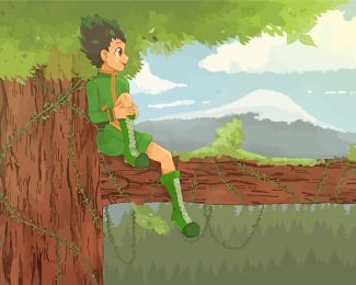 Gon Freecss diamond painting