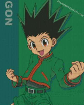 Gon Hunter x Hunter diamond paintings