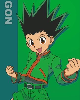 Gon Hunter x Hunter diamond painting