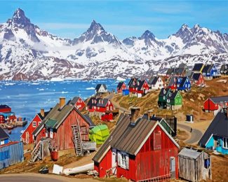 Greenland landscape diamond paintings