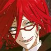 Grell Sutcliff anime diamond painting