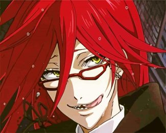 Grell Sutcliff anime diamond painting