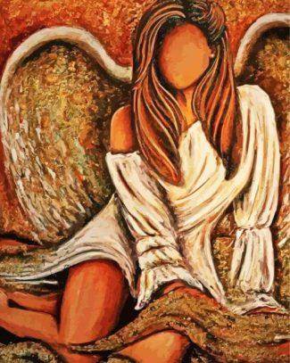 Guardian angel lady diamond paintings