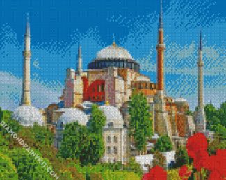 Hagia Sophia turkey diamond paintings