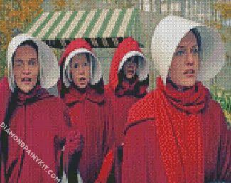 Handmaids characters diamond paintings