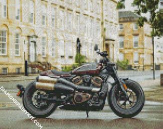 Harley Davidson Sportster diamond paintings