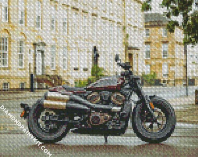 Harley Davidson Sportster diamond paintings