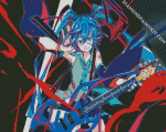 Hatsune the guitarist diamond paintings