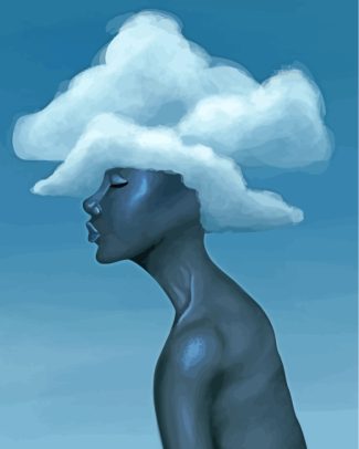 Head In The Clouds ARt diamond painting