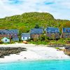 Hebrides houses diamond paintiing