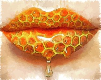 Honey Lips diamond painting