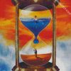 Hourglass illustration diamond paintings