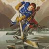 Ice Hockey Players diamond paintings