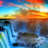 Iguazu waterfall diamond painting