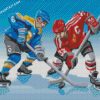 Illustration Ice Hockey Players diamond paintings