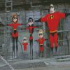 Incredibles animated movie diamond paintings