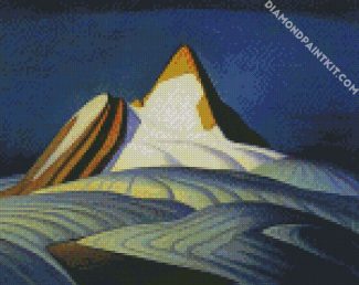 Isolation Peak Rocky Mountains by lawren diamond paintings