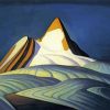 Isolation Peak Rocky Mountains by lawren diamond painting