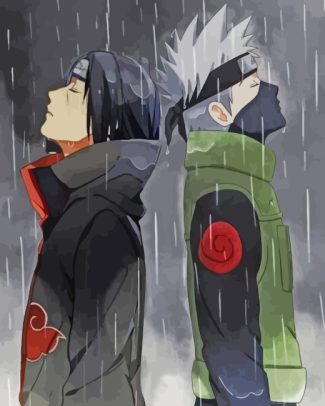 Itachi And Kakashi Hatake diamond painting