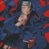 Itachi Uchiha And Crows diamond paintings